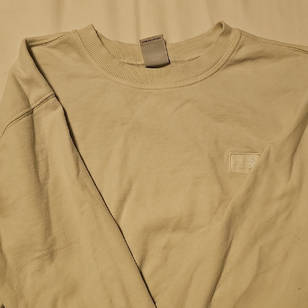 The North Face Cream Crew Neck Sweater
